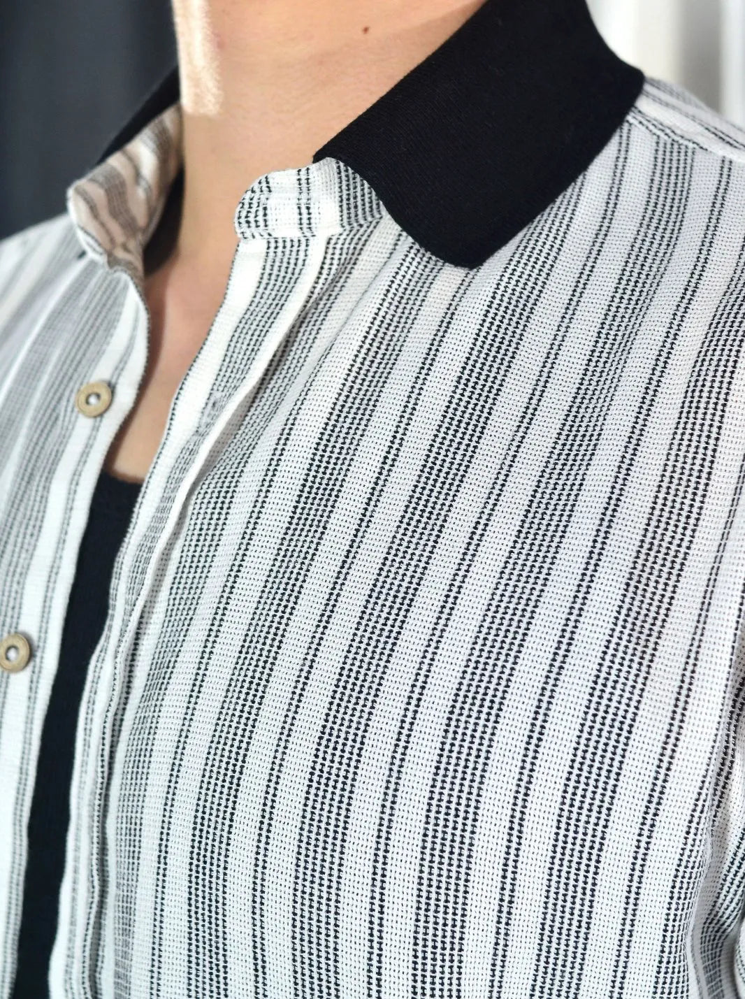 CAMISA HERENCIA TEJIDA - CEDRO