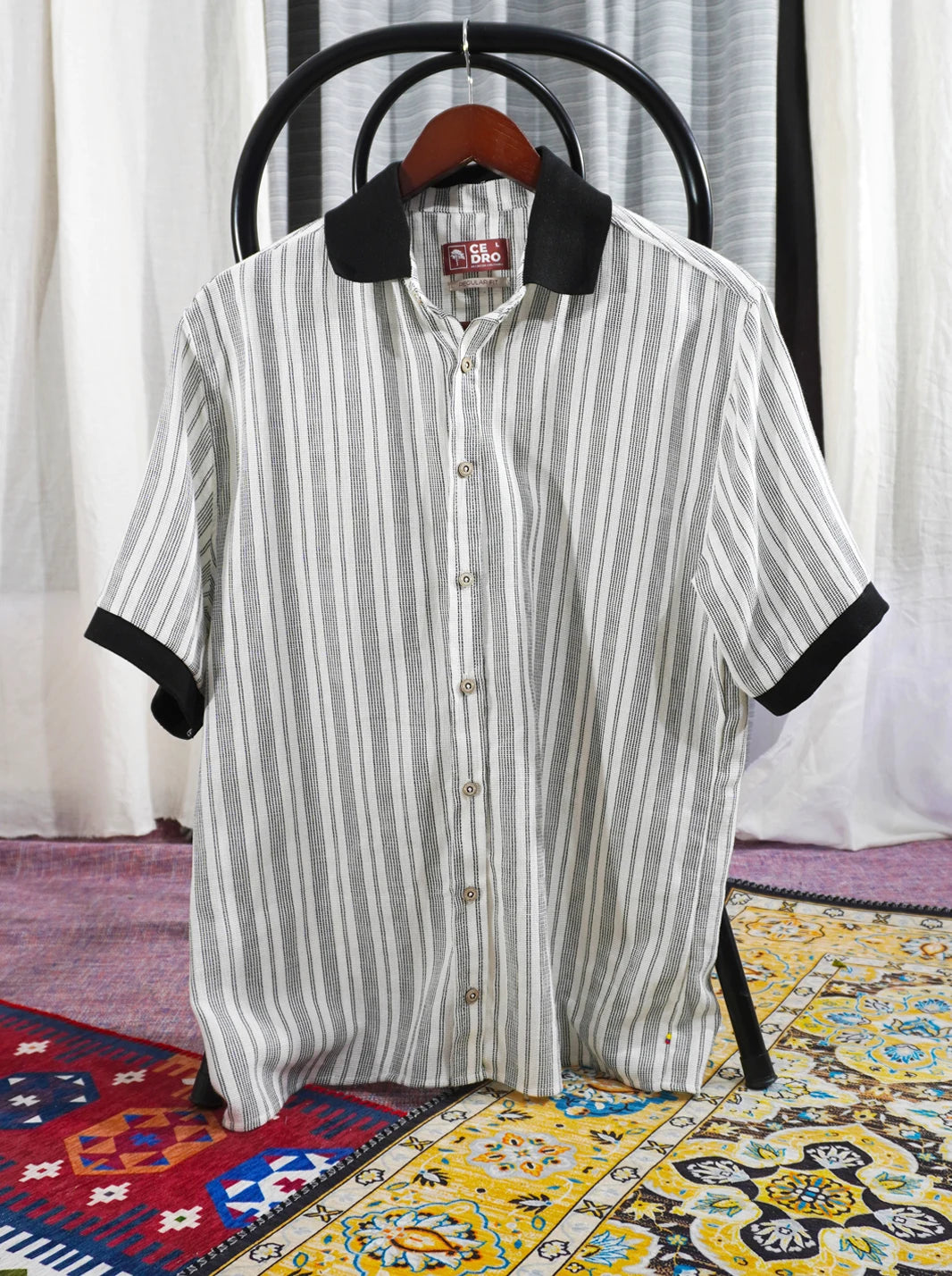 CAMISA HERENCIA TEJIDA - CEDRO