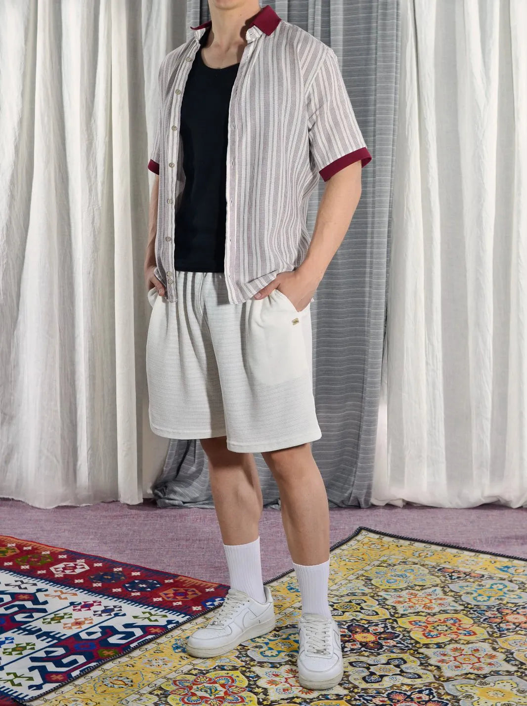 CAMISA HERENCIA TEJIDA - CEDRO