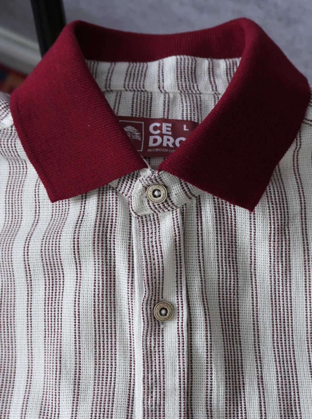 CAMISA HERENCIA TEJIDA - CEDRO