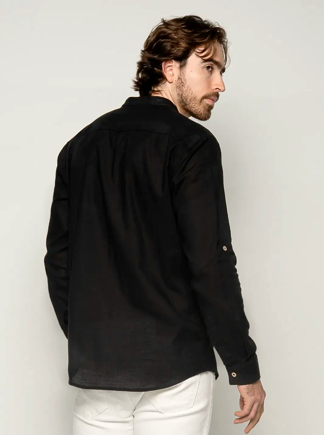 CAMISA MEMORIA LINO ALGODÓN - CEDRO