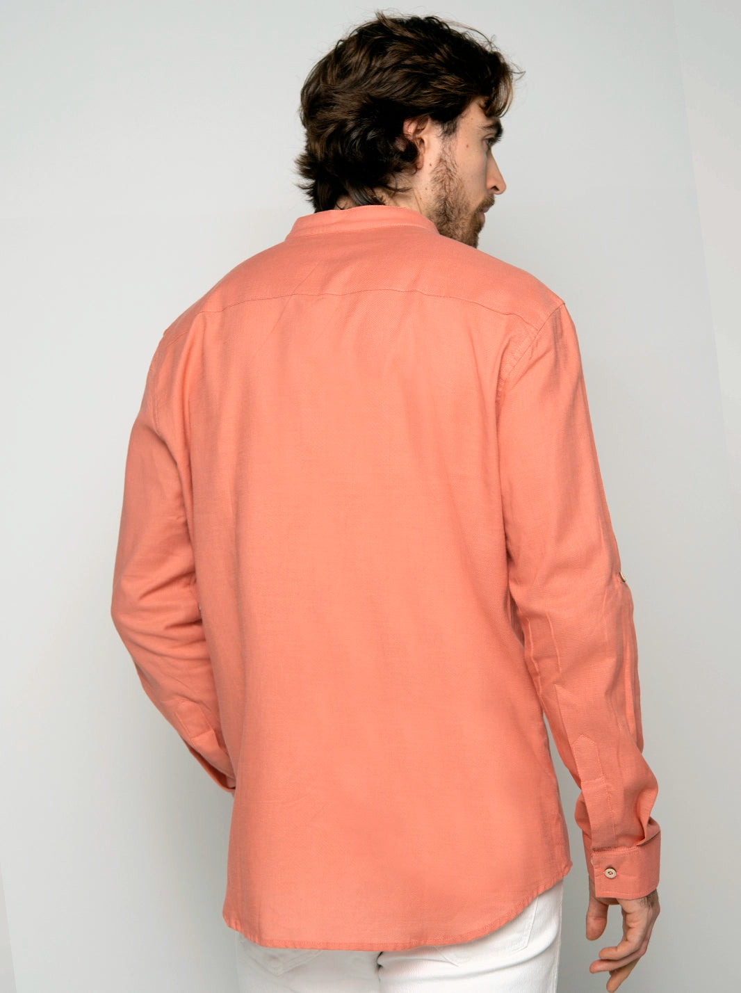 CAMISA MEMORIA LINO ALGODÓN - CEDRO