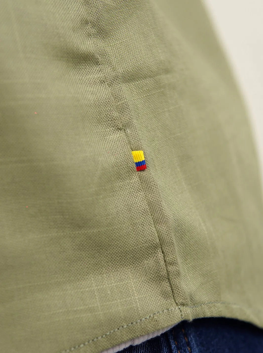 CAMISA MEMORIA LINO ALGODÓN - CEDRO