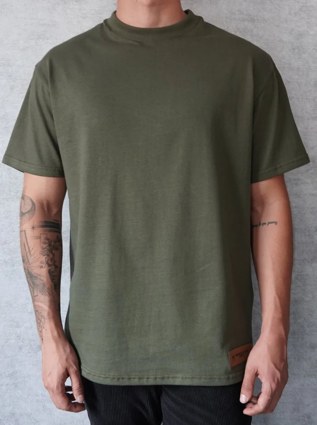 CAMISETA OVERSIZE 100% ALGODÓN DE ALTO GRAMAJE - CEDRO