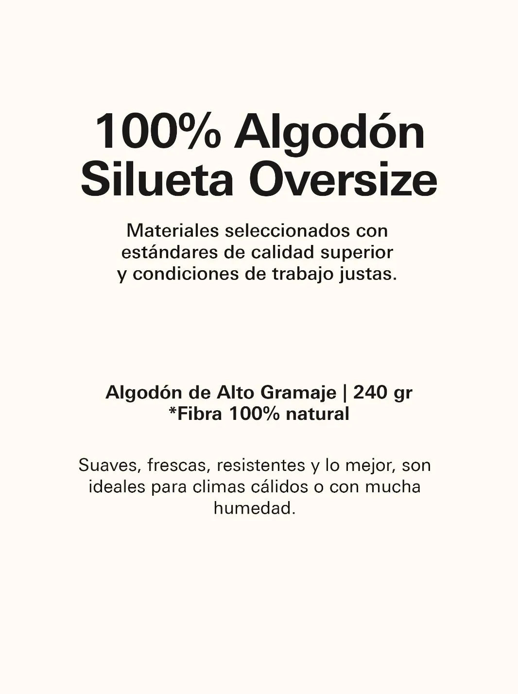 CAMISETA OVERSIZE BORDADA | 100% ALGODÓN DE ALTO GRAMAJE - CEDRO