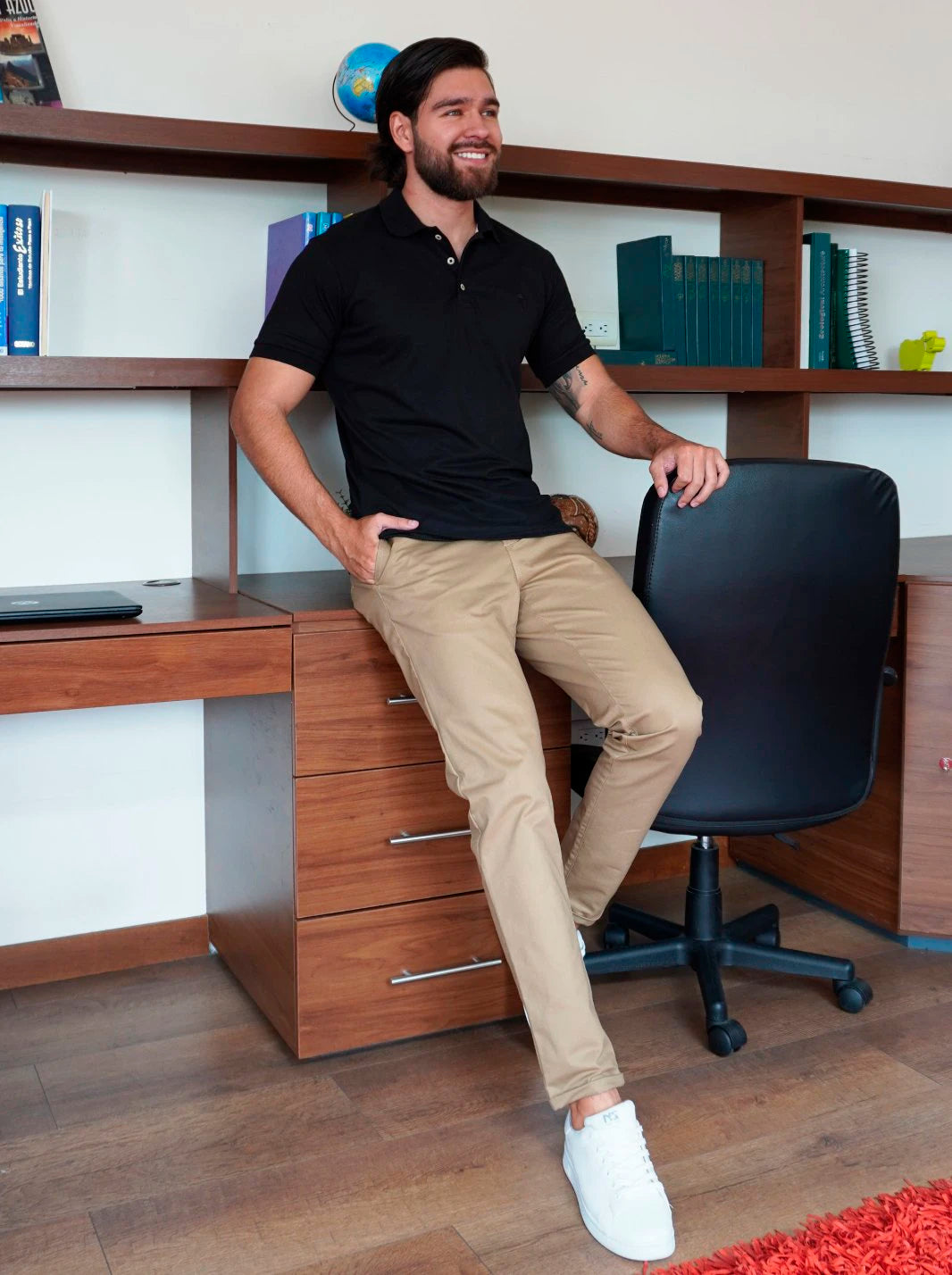 POLO ALGODÓN PIMA | PIQUÉ - CEDRO