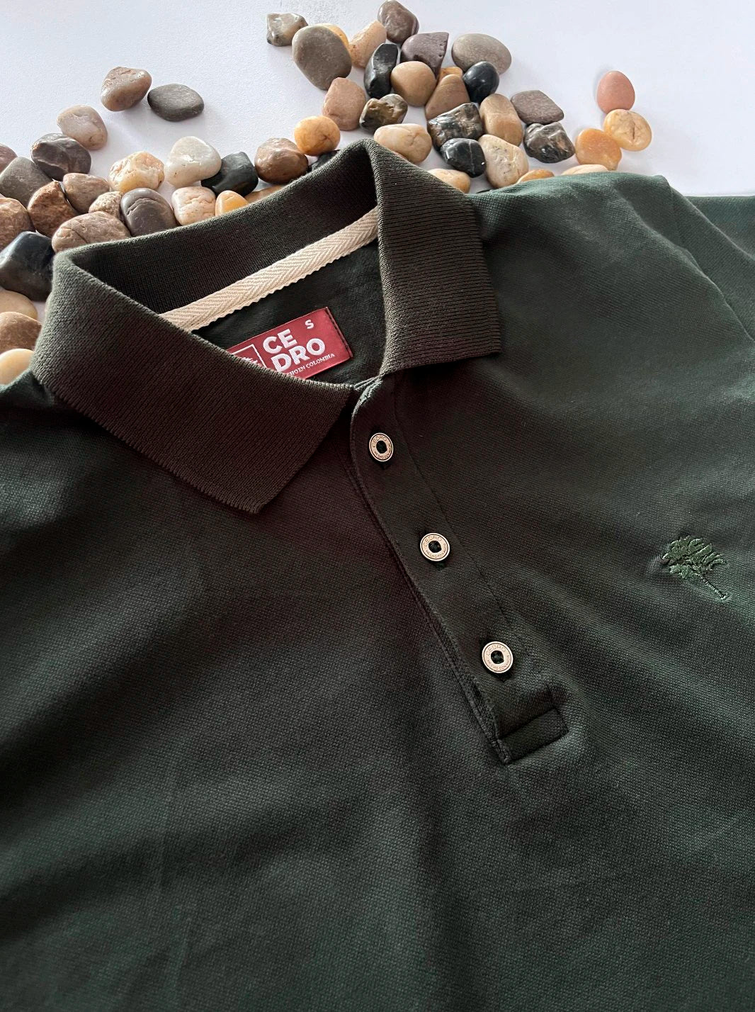 POLO ALGODÓN PIMA | PIQUÉ - CEDRO