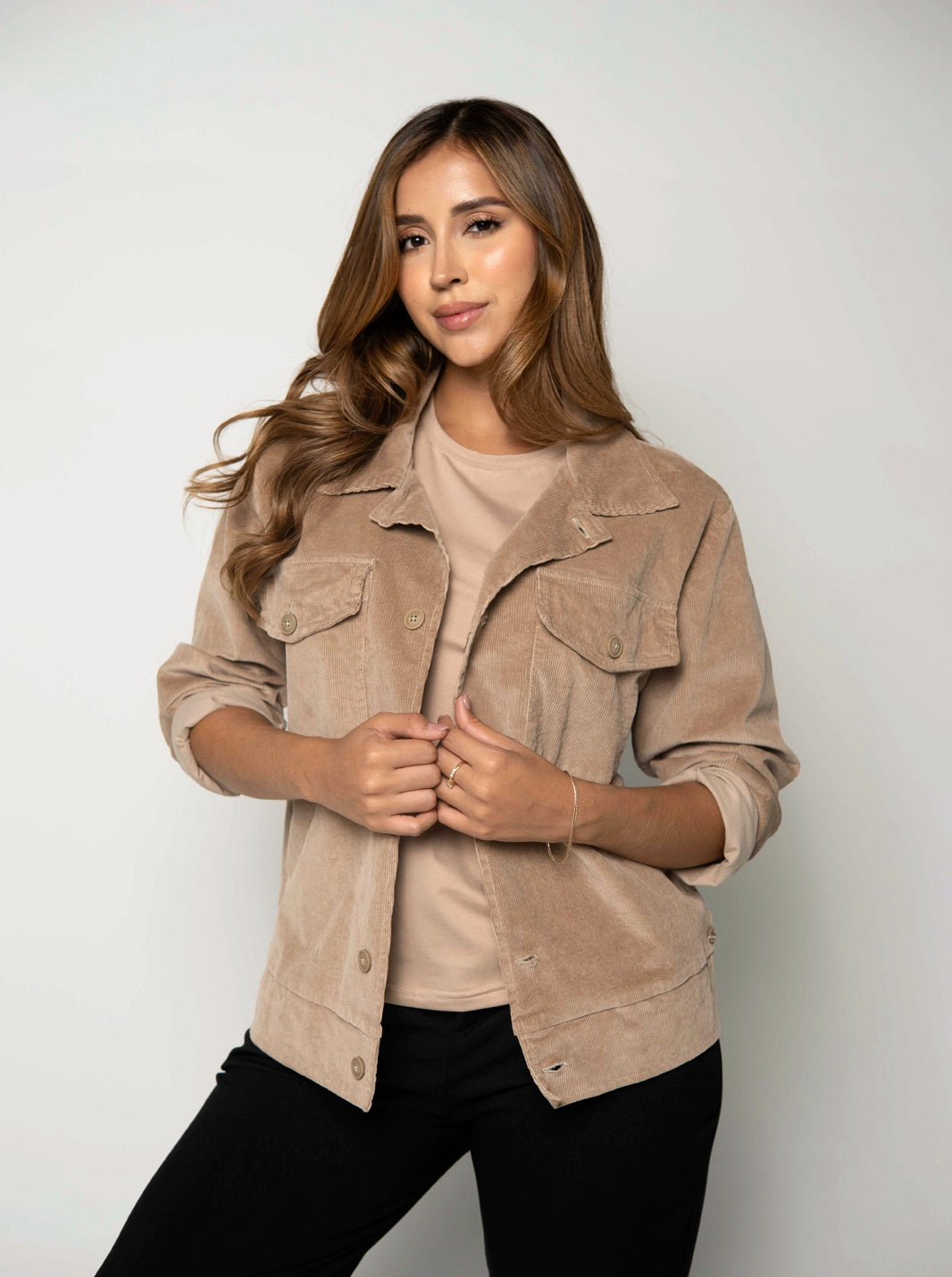 CHAQUETA CURDOROY | UNISEX - CEDRO