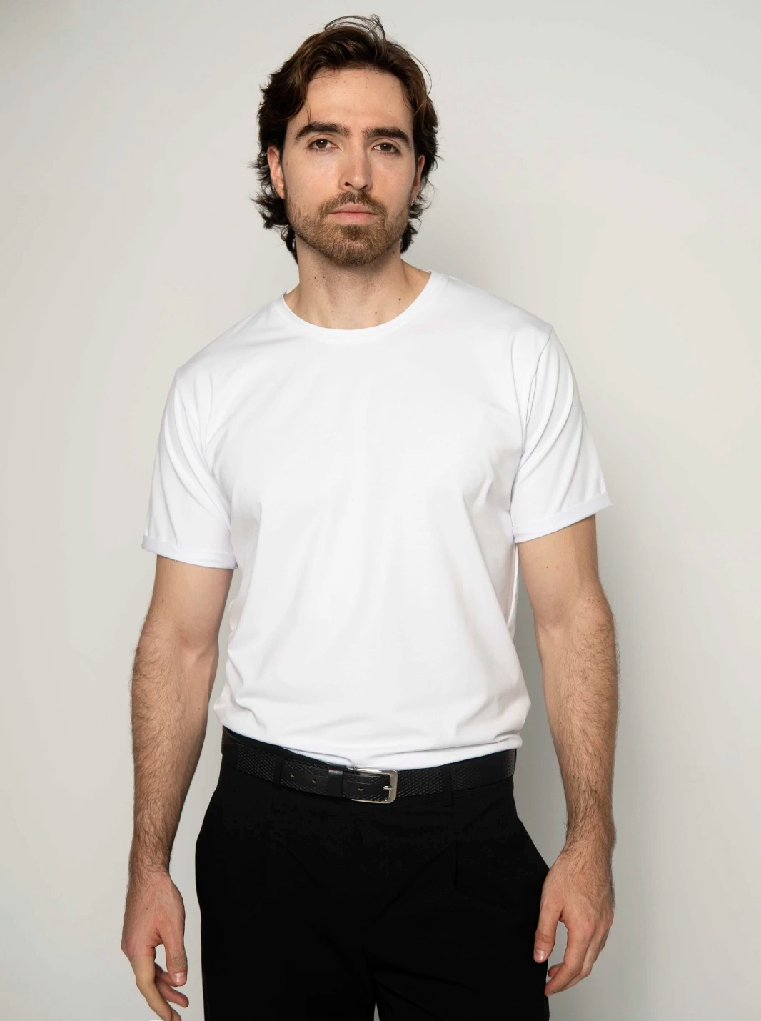 CAMISETA BÁSICA PREMIUM | TACTO FRÍO - CEDRO