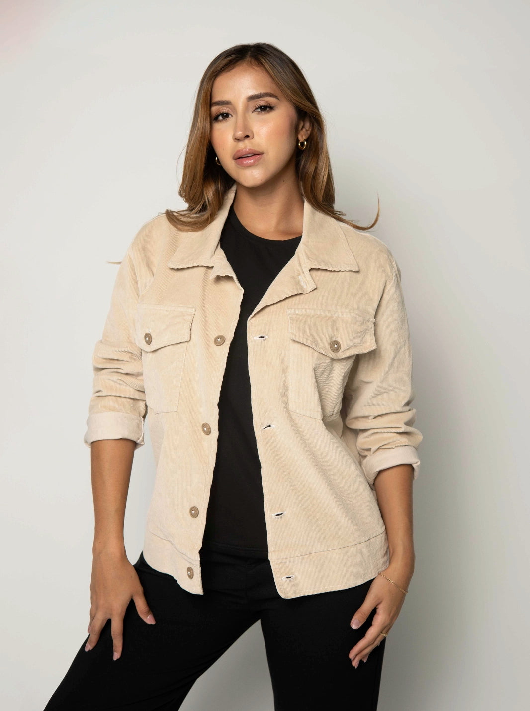 CHAQUETA CURDOROY | UNISEX - CEDRO