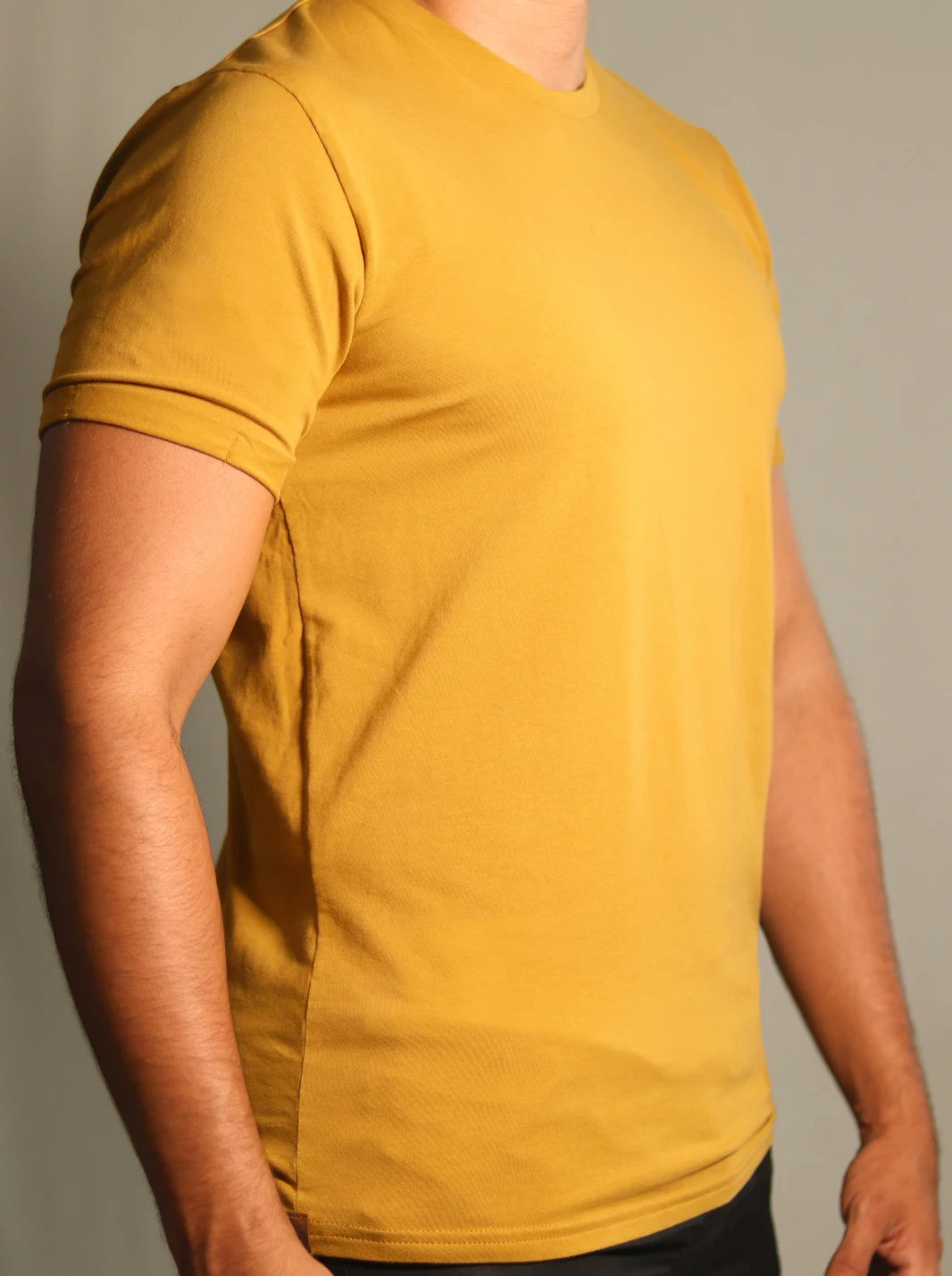 CAMISETAS BÁSICAS TACTO FRÍO PREMIUM - CEDRO