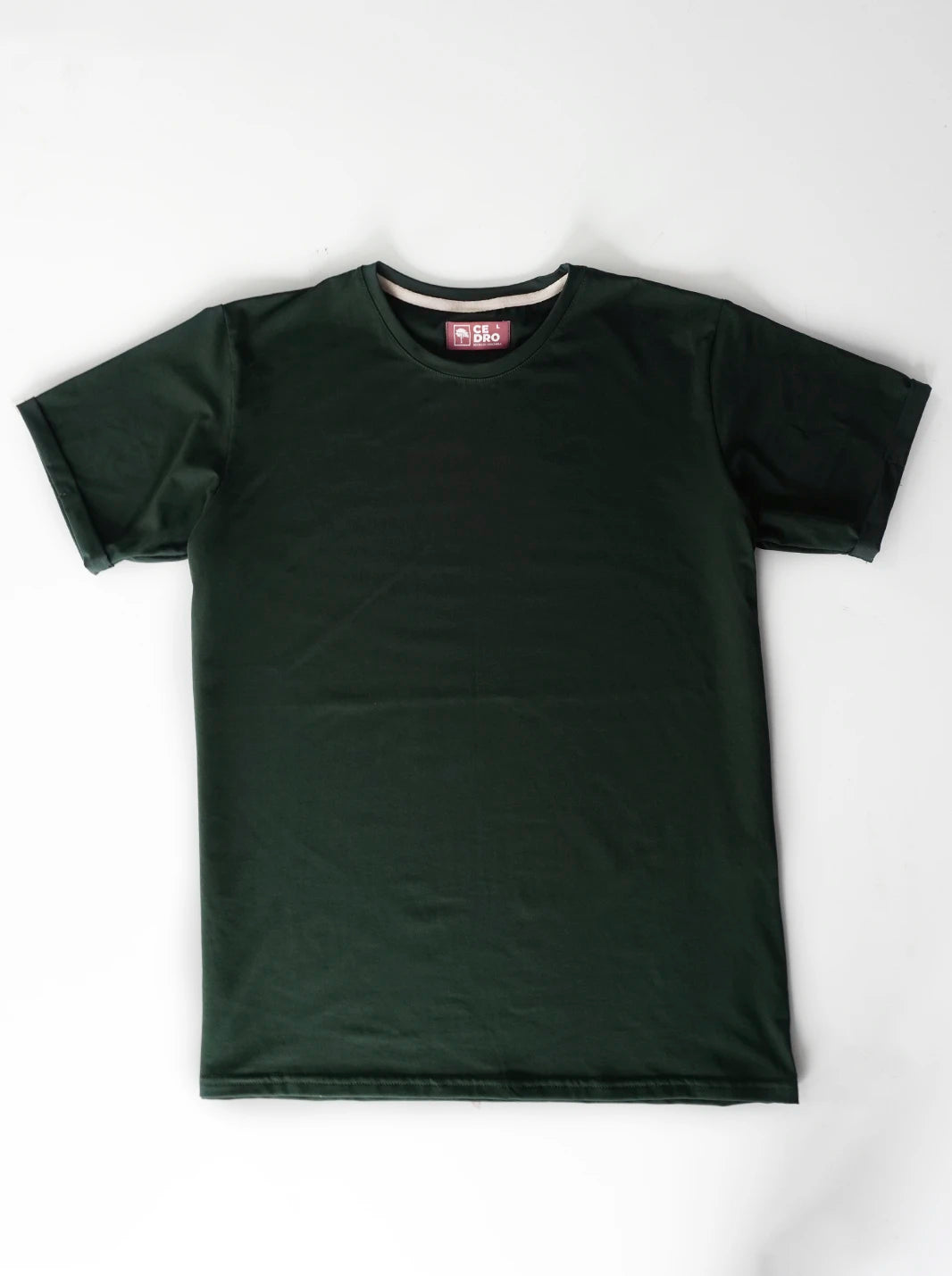 CAMISETA BÁSICA PREMIUM | TACTO FRÍO - CEDRO