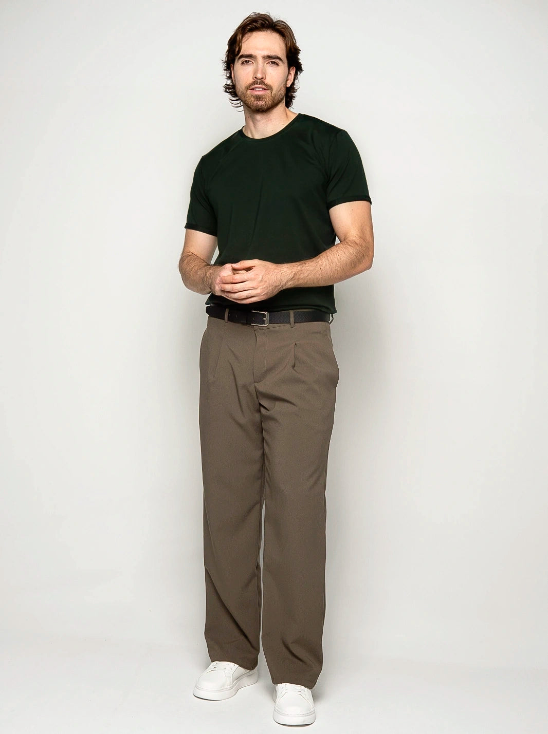 CAMISETA BÁSICA PREMIUM | TACTO FRÍO - CEDRO