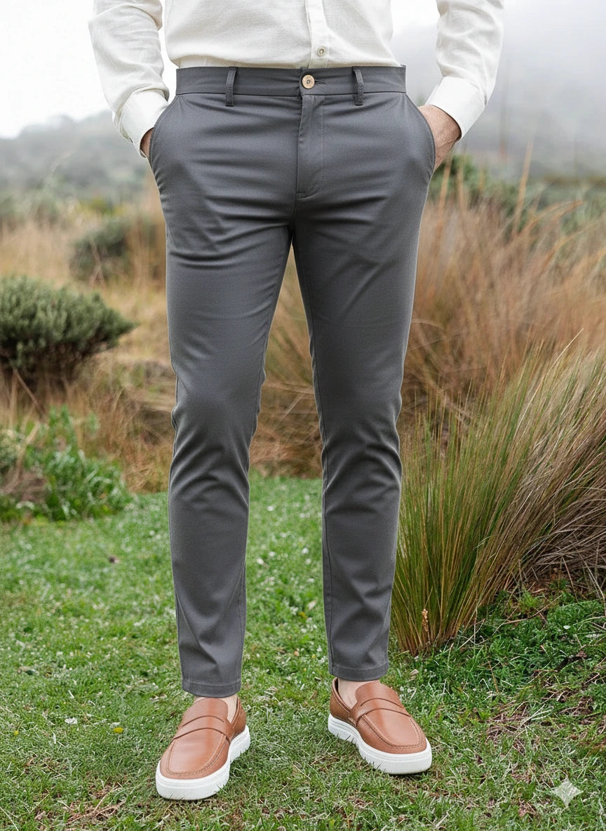 PANTALÓN CONFORT TECH | TEJIDO INTELIGENTE - CEDRO