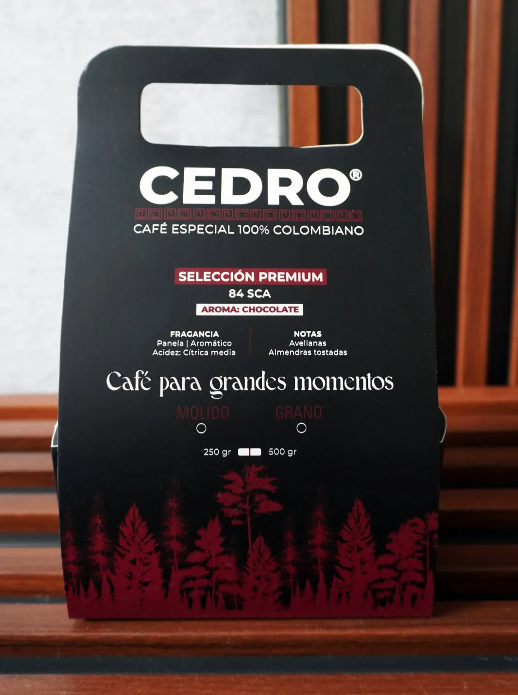 CEDRO CAFÉ 250 gr | CAFÉ ESPECIAL 100% COLOMBIANO - CEDRO