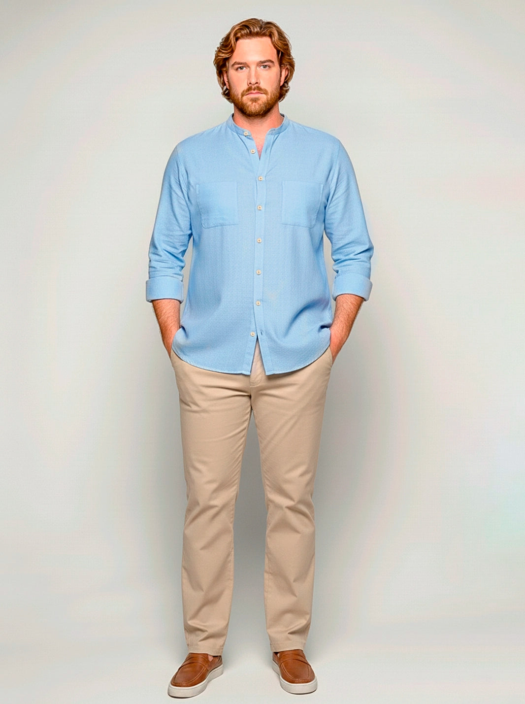 CAMISA MEMORIA LINO ALGODÓN