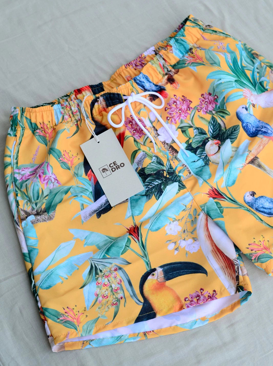 PANTALONETA DE BAÑO | ESTAMPADO EXCLUSIVO CEDRO - CEDRO