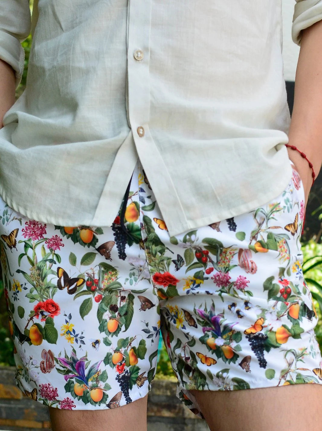 PANTALONETA DE BAÑO | ESTAMPADO EXCLUSIVO CEDRO - CEDRO