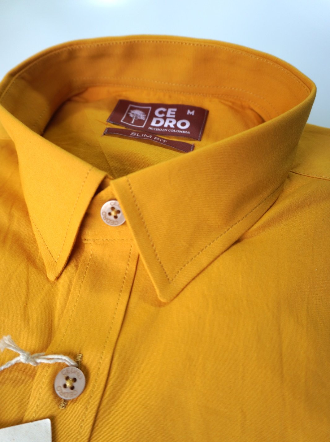 CAMISA ALGODÓN STRETCH | SLIM FIT - CEDRO