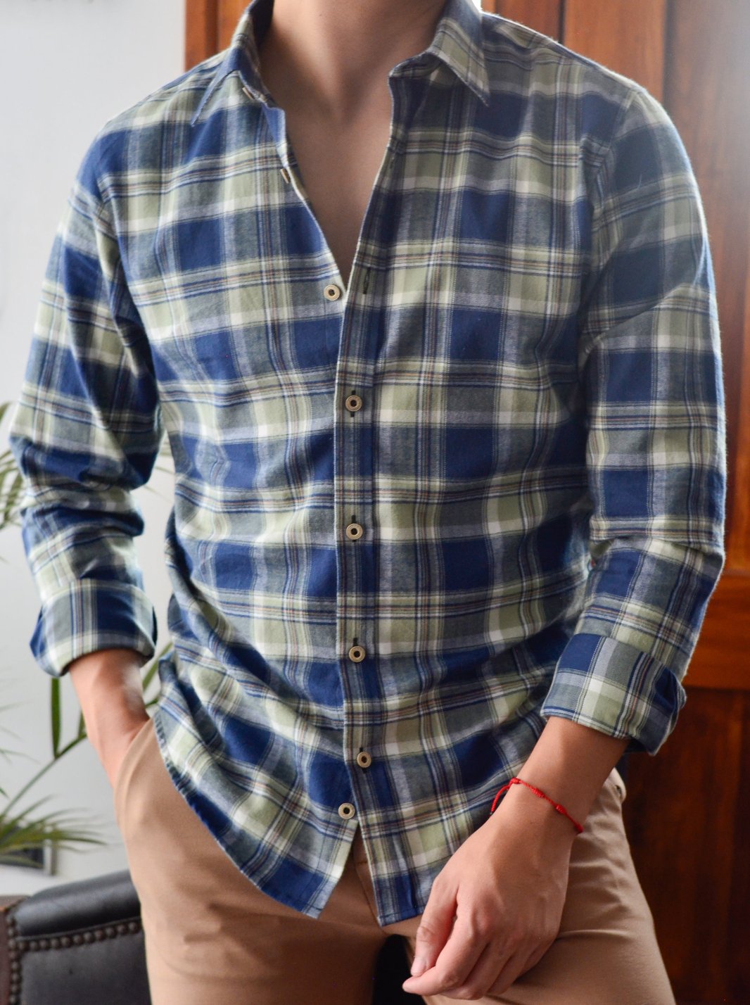 CAMISA SLIM FIT | CUADROS - CEDRO