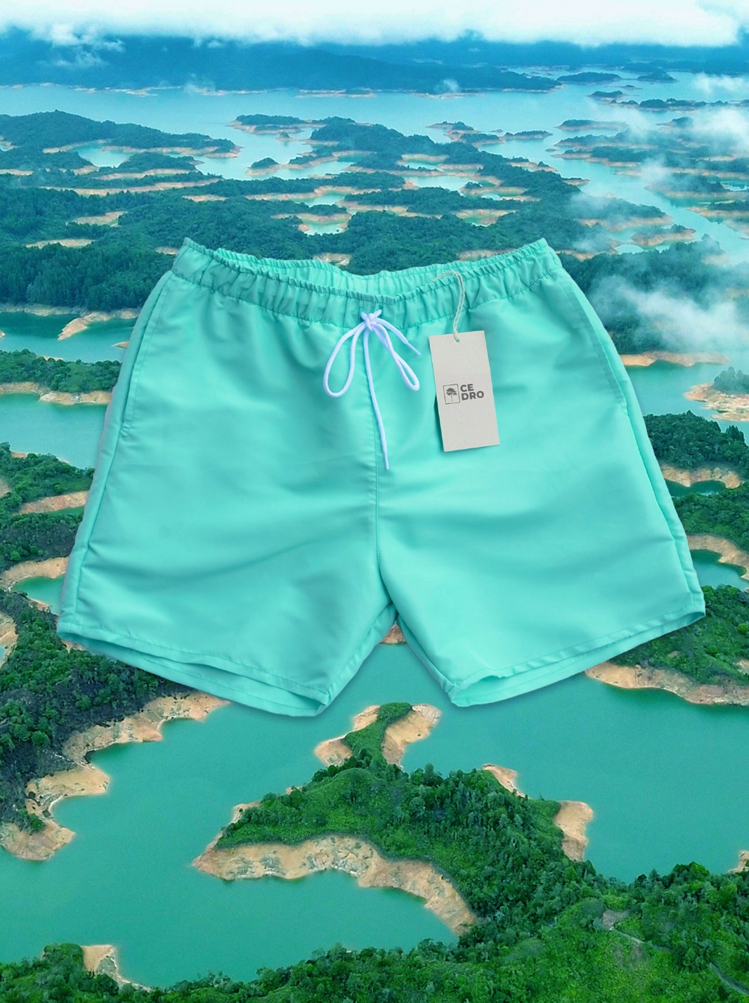 PANTALONETA DE BAÑO | SOLO FONDO - CEDRO