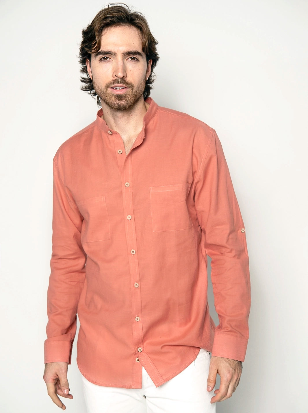 CAMISA MEMORIA LINO ALGODÓN