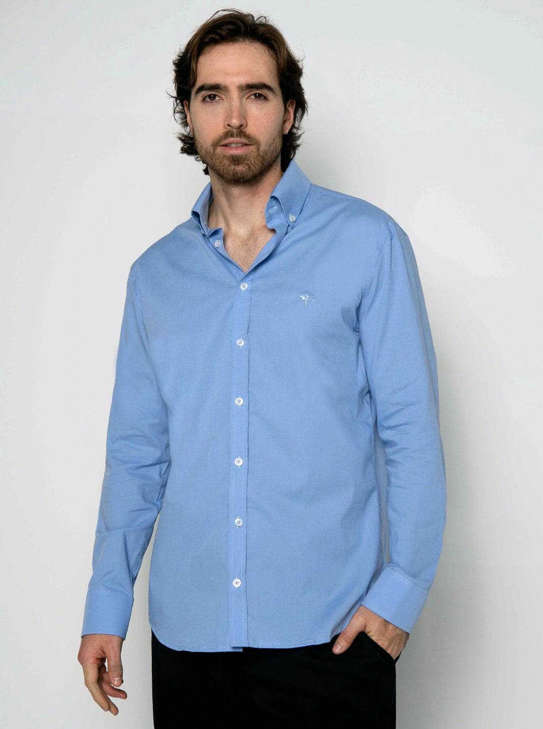 CAMISA PORTOFINO BORDADA | 100% ALGODÓN
