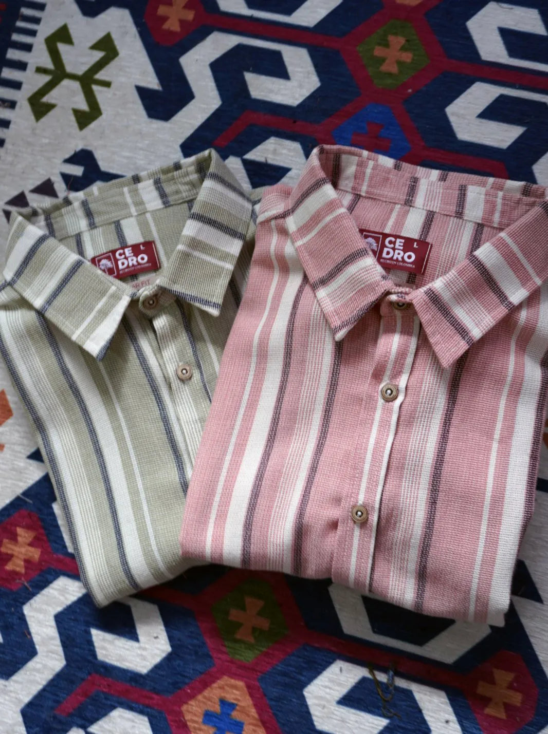 CAMISA NATURA TEJIDA - CEDRO
