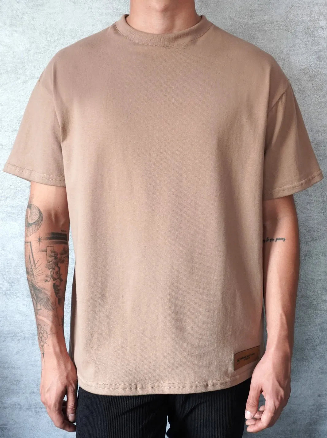 CAMISETA OVERSIZE 100% ALGODÓN DE ALTO GRAMAJE - CEDRO
