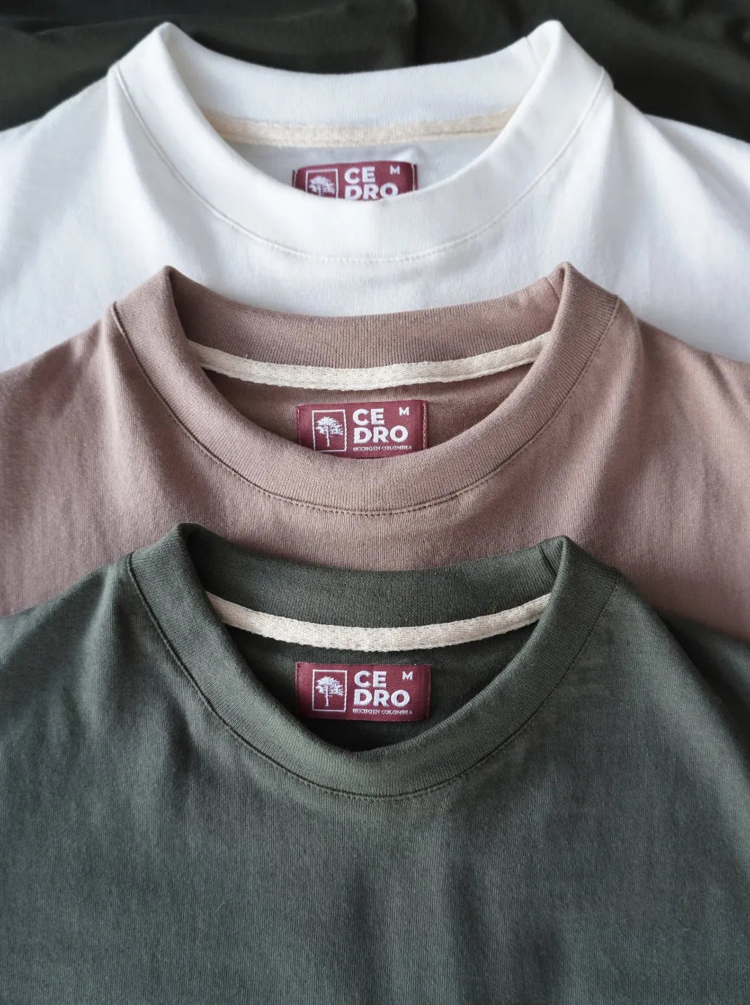 CAMISETA OVERSIZE 100% ALGODÓN DE ALTO GRAMAJE - CEDRO