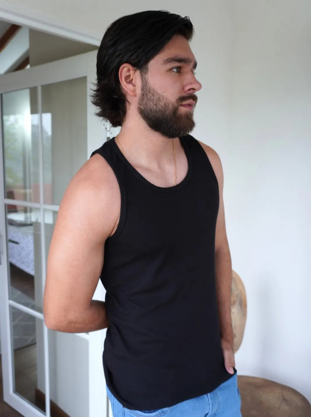 CAMISETA TECH SIN MANGAS | TANK TOP - CEDRO