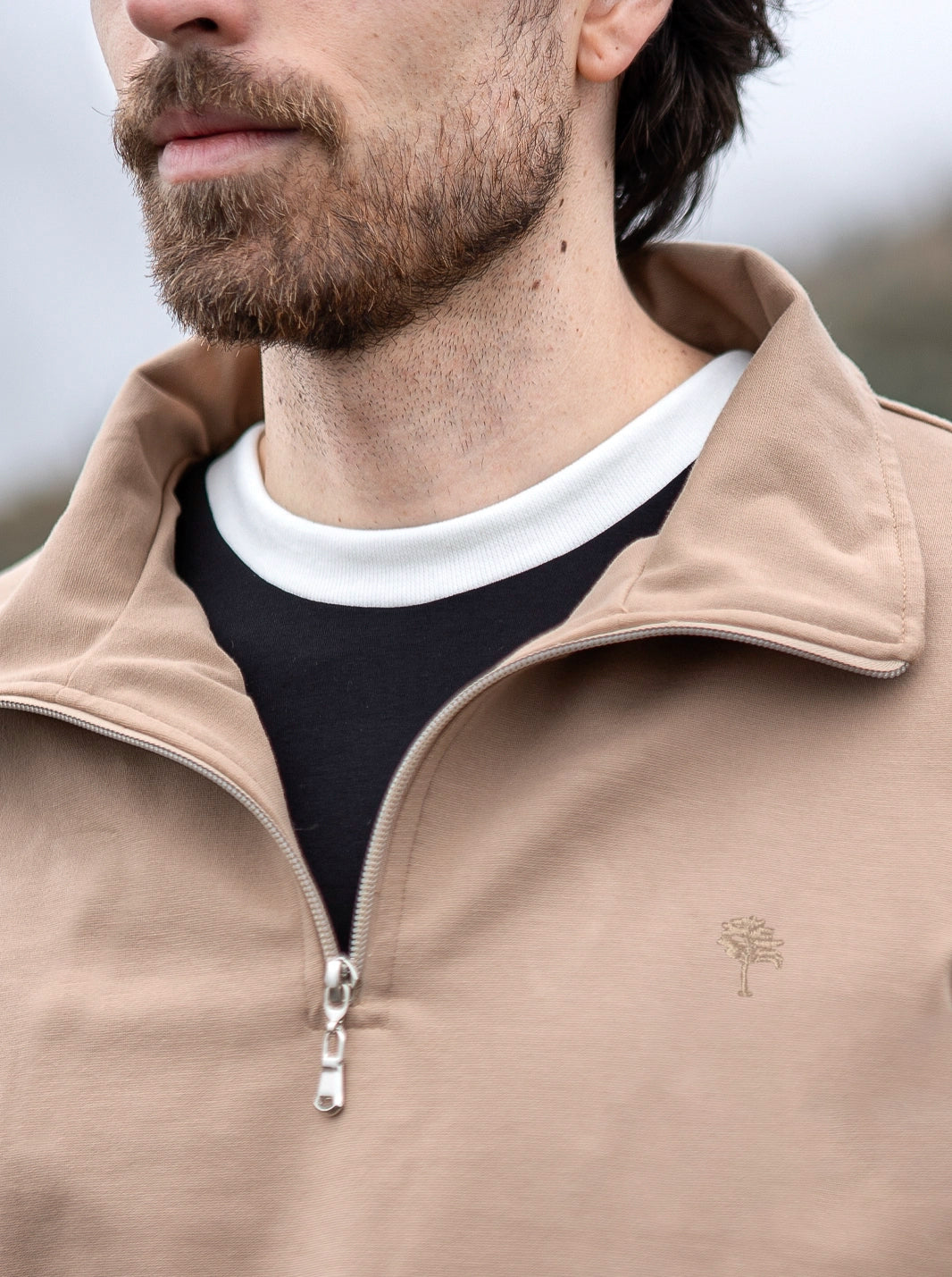 SUÉTER PREMIUM | FIBRA INTELIGENTE | HALF-ZIP