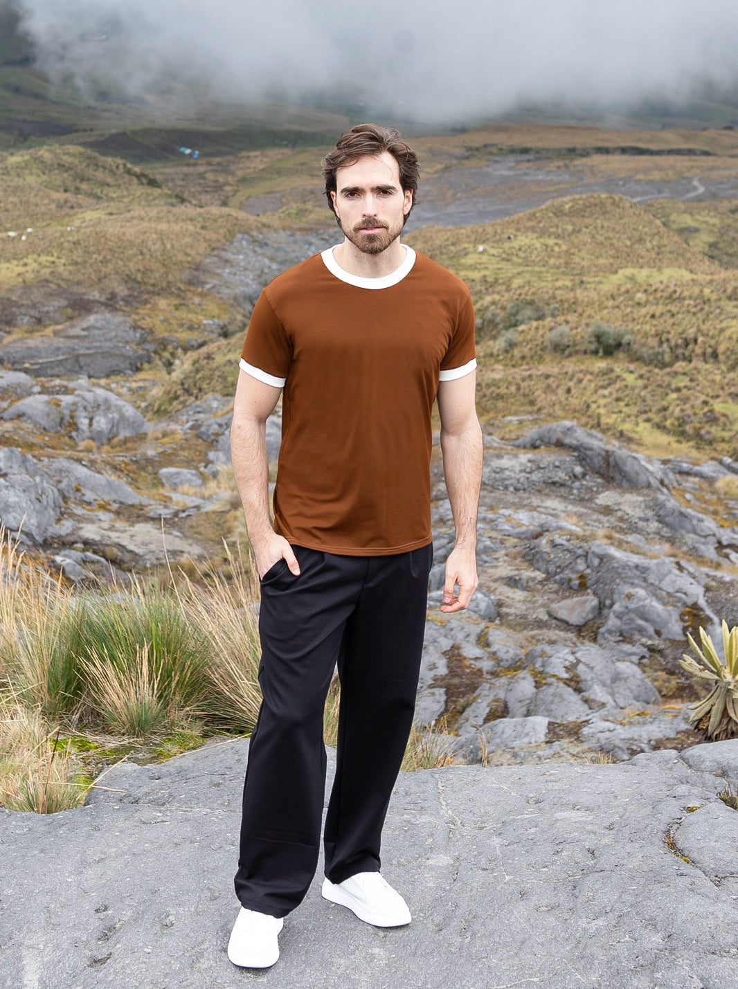 CAMISETA PREMIUM TACTO FRÍO | CUELLO EN RIB