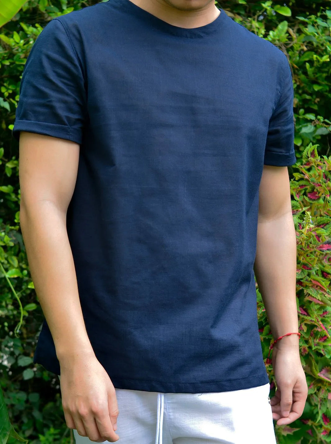 CAMISETA LINO ALGODÓN - CEDRO