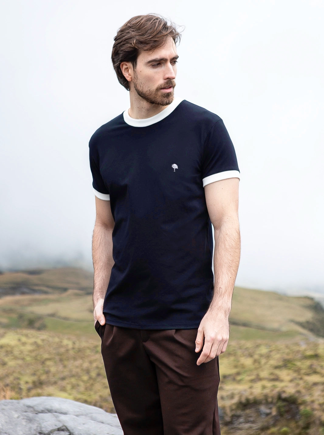 CAMISETA CEDRO COMBINADA | TACTO FRÍO