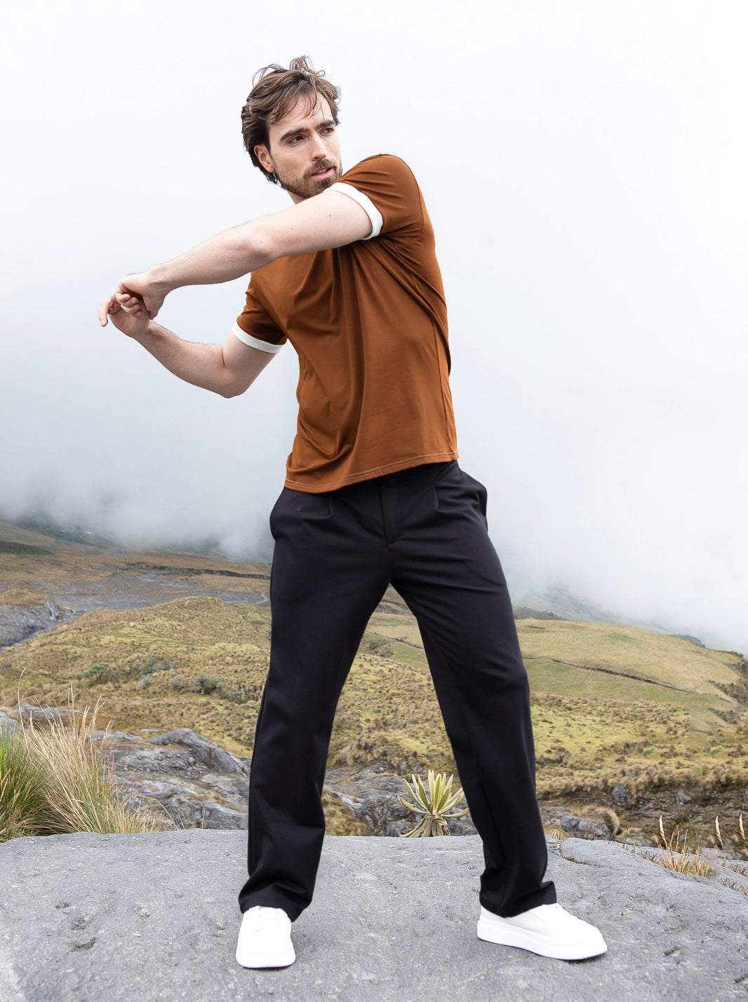 CAMISETA PREMIUM TACTO FRÍO | CUELLO EN RIB