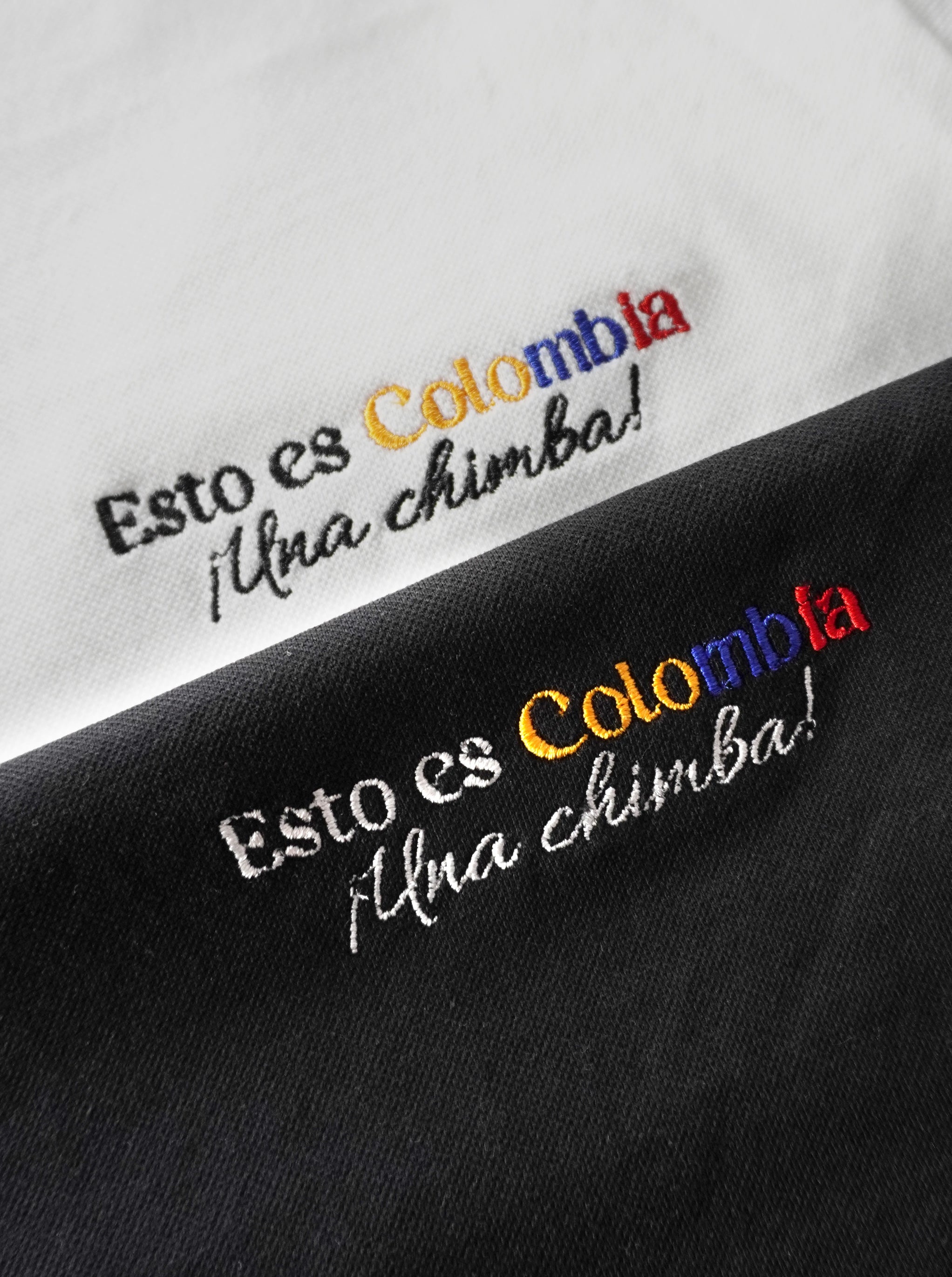 CAMISETA COLOMBIA BORDADA | EDICIÓN LIMITADA | ALGODÓN PIMA - PIQUÉ