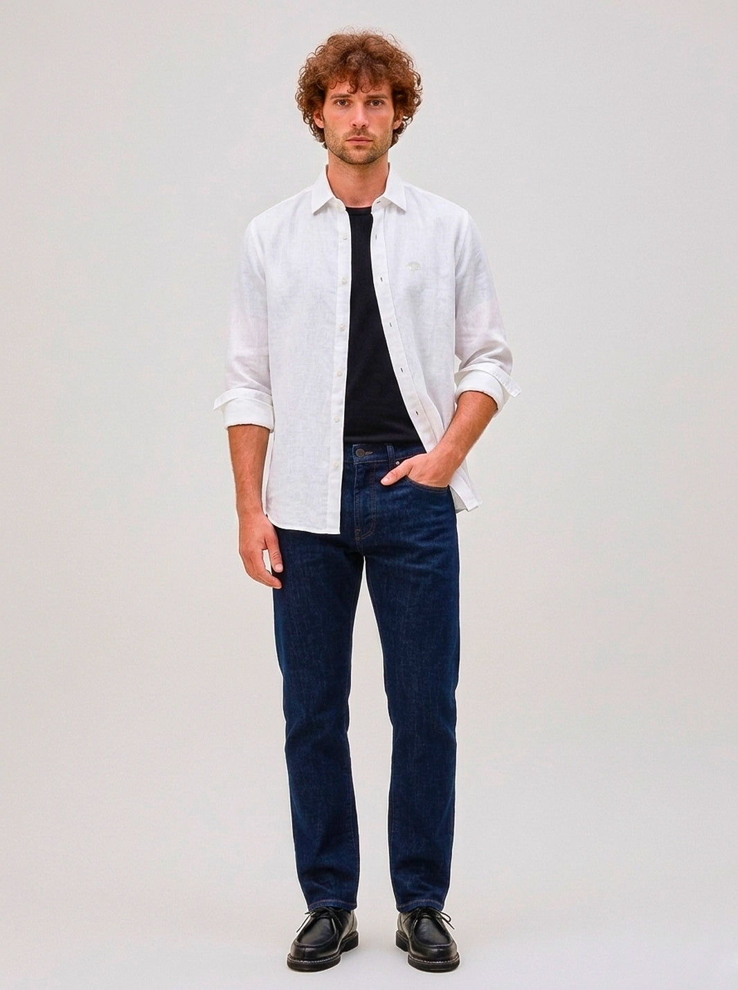 JEAN CLÁSICO | BOTA RECTA | REGULAR FIT - CEDRO