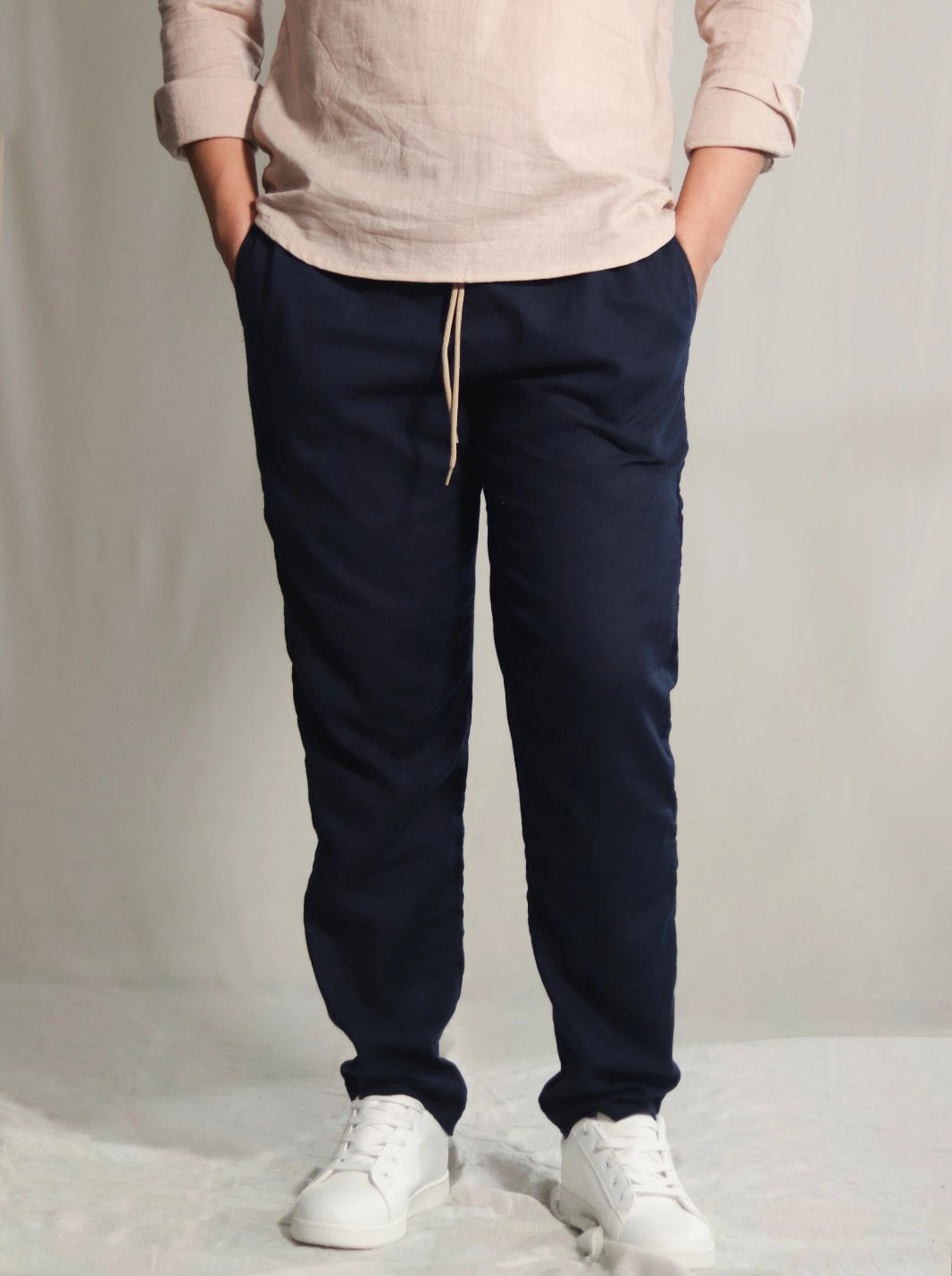 PANTALÓN LINO ALGODÓN | BOTA RECTA - CEDRO