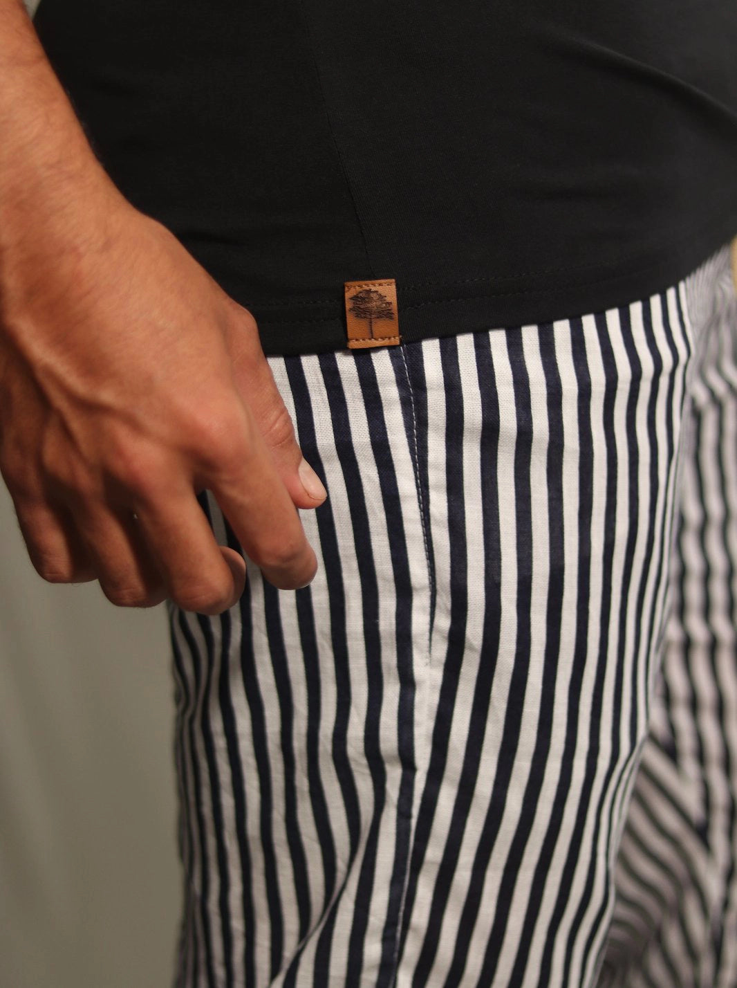 PANTALÓN LINO ALGODÓN | BOTA RECTA - CEDRO