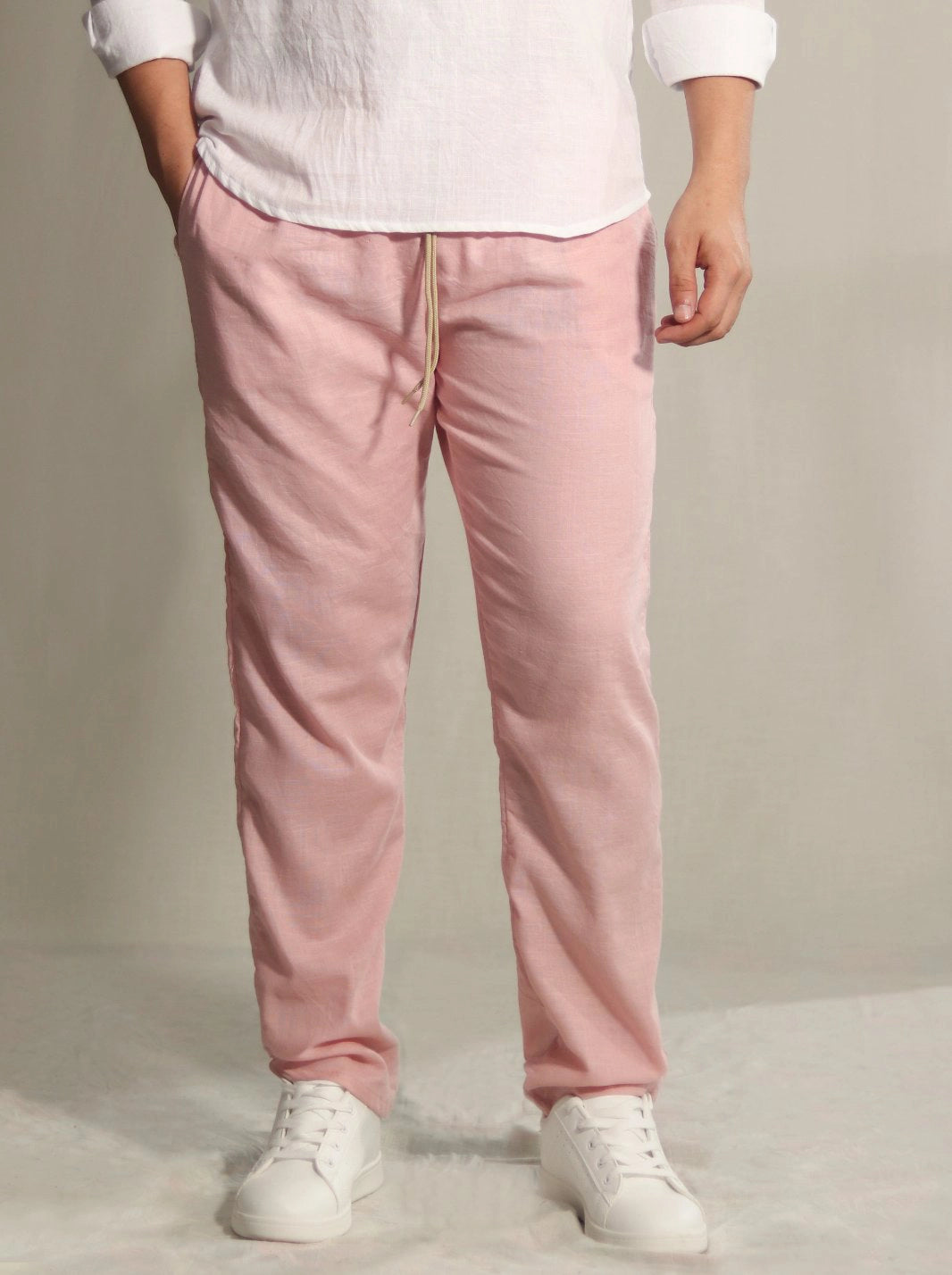 PANTALÓN LINO ALGODÓN | BOTA RECTA - CEDRO