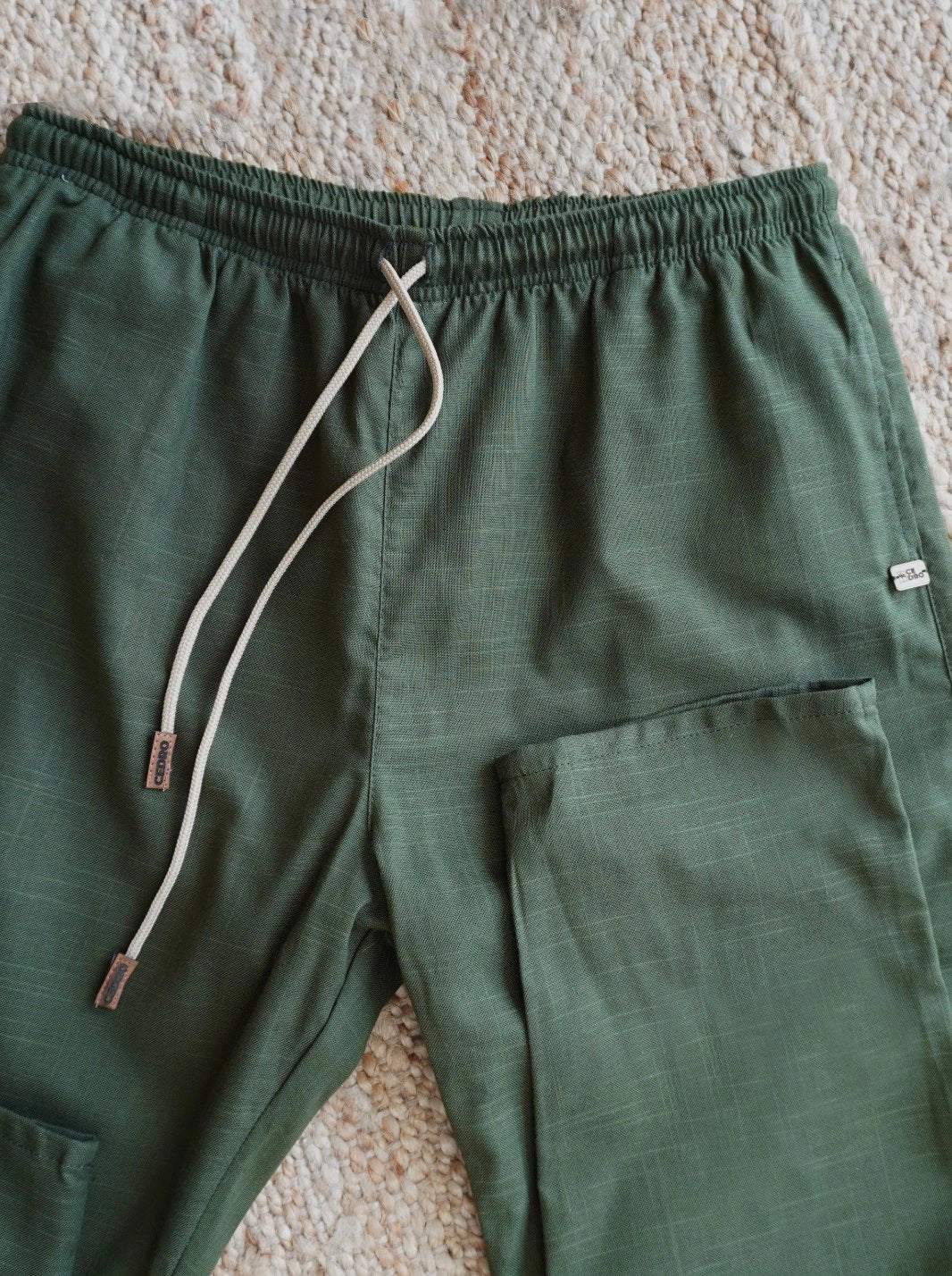 PANTALÓN LINO ALGODÓN | BOTA RECTA - CEDRO