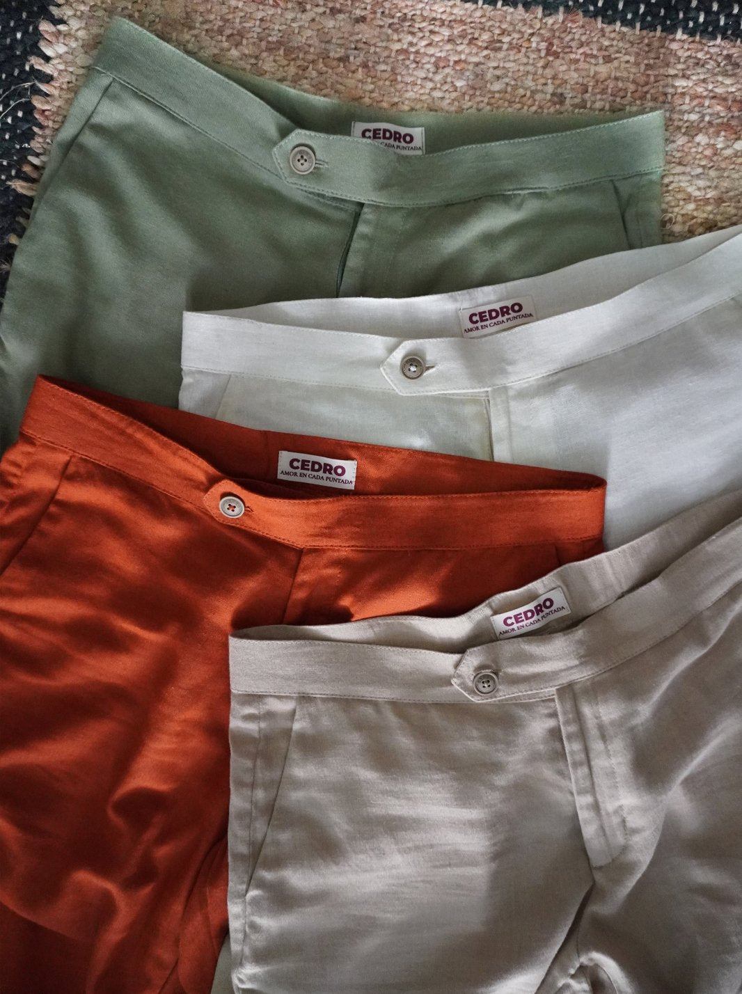 pantalon de verano estilo trousers para hombre