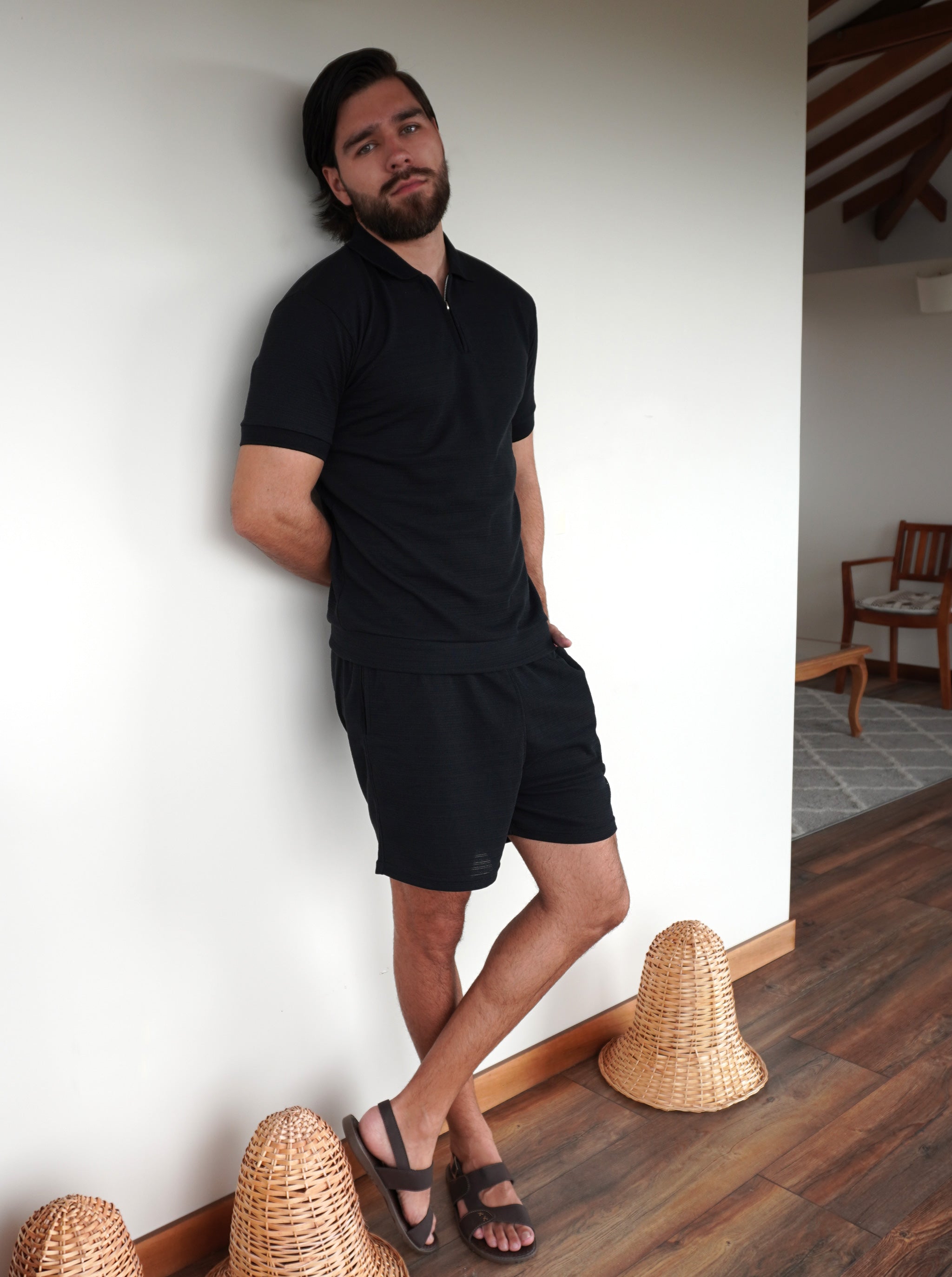 CONJUNTO TEJIDO (POLO + PANTALONETA)