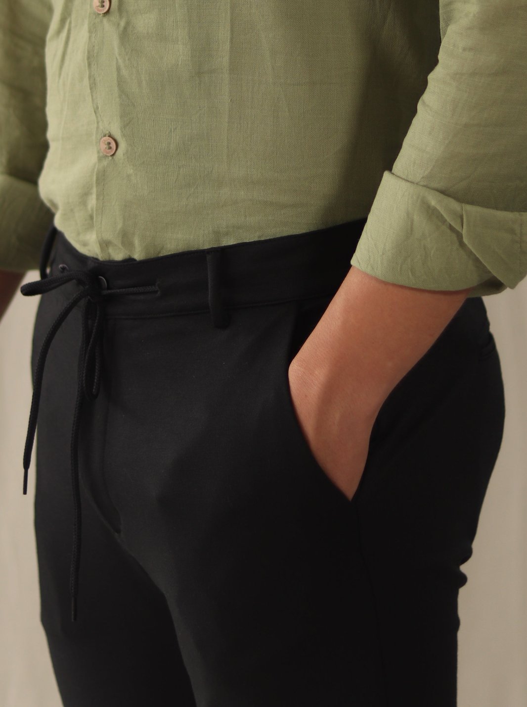 Pantalón Coque Algodon Stretch Estampado